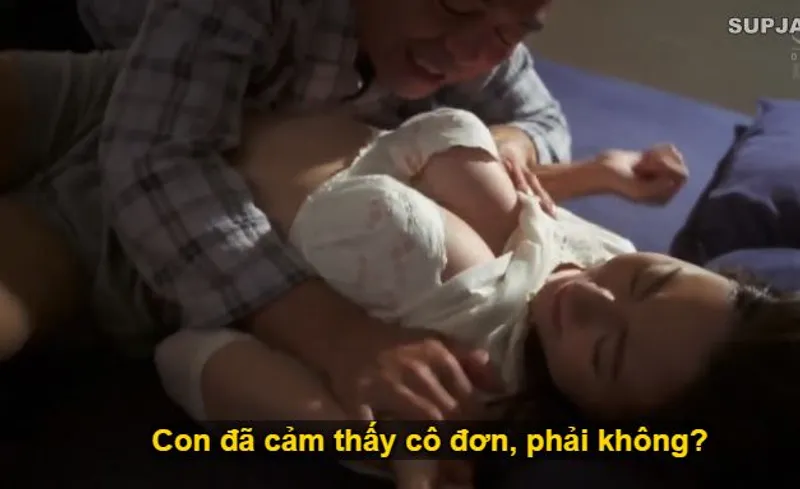 Nhìn con trai mải miết lao đầu vào việc làm, khiến bạn gái nó cô quạnh lẻ loi, ông bố chồng liều lĩnh đè ra xxx con dâu.